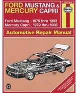 Ford Mustang &amp; Mercury Capri Automotive Repair Manual: Ford Mustang 1979... - $37.50 CAD