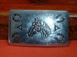 Pre-Owned Chambers Belt Co Horse Head Belt Buckle - £15.64 GBP