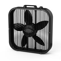Lasko B20401 Decor Box Fan, 20&quot;, Black - $72.00 CAD
