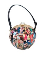 Michelle Obama Patchwork Magazine Cover Collage Patent Handbag - €36,25 EUR