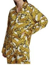 AZ Factory Pouncing Cheetah Pj Style Shirt Sz 38/S  Oversized Fit $645 - £136.89 GBP