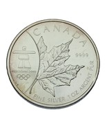 2008 Canada Silver Vancouver Olympics Silver Coin Unc - £52.22 GBP