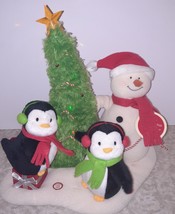 Hallmark Jingle Pals Merry Trio  Rockin Around The Christmas Tree Snowman - £27.68 GBP