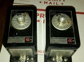 CUTLER HAMMER 10336H TIMER TIMING MOTOR AND CLUTCH MAGNET LOT OF 2 $69 - £50.44 GBP