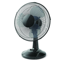 12&quot; 3-Speed Oscillating Table Fan, FT30-8MBB, New, Black - $34.40