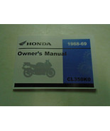 1968 1969 CL350 Scrambler 350 (CL350K0)Owner Operators owner Manual - $1,462.37 MXN
