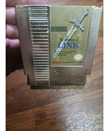 The Legend of Zelda II The Adventures of Link Gold NES Tested Works Auth... - £18.47 GBP