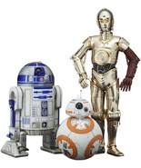 Star Wars The Force Awakens: C-3PO &amp; R2-D2 with BB-8 Model Kit Kotobukiy... - $2,327.84 MXN