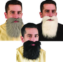 Fun World White Mustache/Beard Duck Dynasty Biker Rabbi One Size - £120.95 GBP