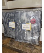 Matouk Schumacher Serengeti Grey Sea King Shams Set 2 ~New~ - €128,04 EUR
