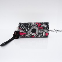 NWT Kipling AC8152 RUBI Snap Long Wallet Wristlet Polyester Bold Leaf Re... - $38.95