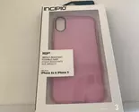 NEW Incipio Pink NGP Impact Resistant Flexible PinkCase for iPhone Xs / ... - $9.95