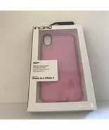 NEW Incipio Pink NGP Impact Resistant Flexible PinkCase for iPhone Xs / ... - $9.95