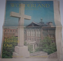 Grand Rapids Press MI Wonderland Insert Marywood Academy Bowing Out June... - £3.13 GBP