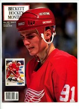 May 1991 Beckett Hockey price guide Sergei Fedorov  Al MacInnis near mint - $12.99