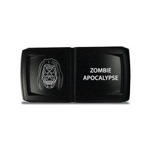 CH4X4 Rocker Switch V2 Zombie Apocalypse Symbol 1 - Horizontal - Green Led - £13.48 GBP