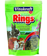 Nibble Rings Small Animal Treats - Crunchy Alfalfa Snack - for Rabbits, ... - $113.18 MXN