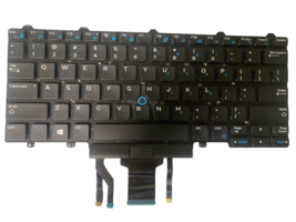 Genuine Dell Latitude E7470 - Backlit US QWERTY Keyboard - 0D19TR PK1313... - $23.76