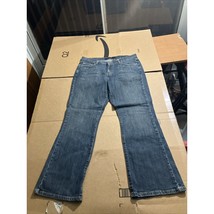 Calvin Klein Size 14 Blue Faded Wash Denim, Stretch Straight Leg Jeans, ... - $9.90