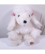 Best In Show Poodle Plush Puppy Dog white pink bows fluffy stuffed anima... - €8,54 EUR