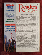 READERS DIGEST Magazine January 1992 Lawrence Elliott David Satter Lewis Grizzar - £9.93 GBP