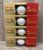 NOS Vintage Spalding Top Flite Golf Ball, 4 Sleeves of 3 Pack New - £19.45 GBP