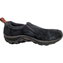 Merrell J60826 Jungle Moc Midnight Black Suede Leather Slip On Womens Size 10.5 - £20.99 GBP