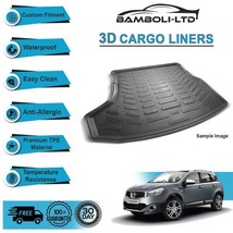 3D Cargo Liner Boot Liner Rear Trunk Mat For Nissan Qashqai +2 2007-2014 7 Seats - $84.55