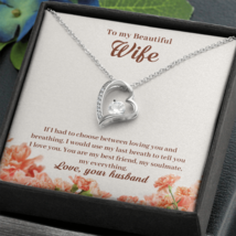 To My Wife If I Had to Choose Forever Necklace w Message Card - £44.93 GBP+