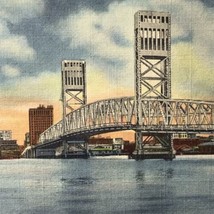 Florida Vintage Postcard Jacksonville Main Street Bridge - £7.86 GBP