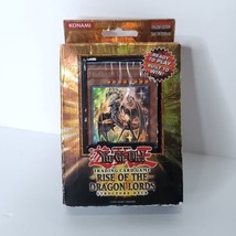 1st Edition Yu-Gi-Uh Rise Of The Dragon Lords Structure Deck NEW Box Damage - £237.40 GBP