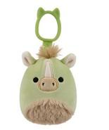 Squishmallows Clip On 3.5&quot; Billy the Sage Green Horse NWT - $14.01 CAD