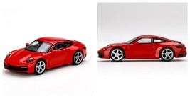 1:64 Porsche 911 (992) Carrera S Guards Red Diecast - $33.99
