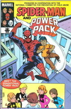 Spider-Man and Power Pack Comic Giveaway Mail 1984 VERY FINE - $8.79