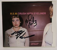 Mike Mills &amp; Peter Buck Signed Autographed &quot;Crush With Eyeliner&quot; R.E.M. Music CD - £63.92 GBP