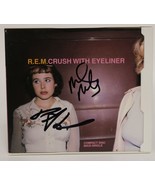Mike Mills &amp; Peter Buck Signed Autographed &quot;Crush With Eyeliner&quot; R.E.M. ... - £62.53 GBP