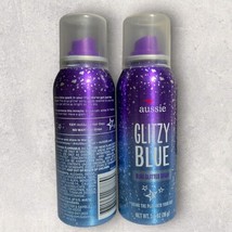 2 x Aussie GLITZY BLUE Glitter Spray Sparkling Hair Spray 3.4oz Each - £18.13 GBP