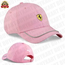 NEW Scuderia Ferrari SF Motorsport Baseball Cap Puma Original Light Pink - £43.91 GBP