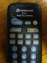 X10 Powerhouse 8 In 1 Learning RF Universal Remote Control - UR24A teste... - $8.91