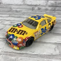 M&amp;M&#39;s Racing Champions #36 Yellow Pontiac 1:24 Scale Diecast 1997 - £11.88 GBP