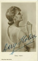 DARY HOLM (1926) Vintage Orig German Silent Film Postcard SIGNED BY DARY... - £99.91 GBP