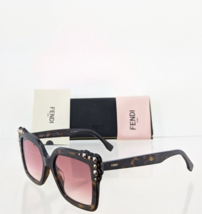 Brand New Authentic Fendi Sunglasses FF 0260/S 0863X Tortoise 0260 Frame - $197.99