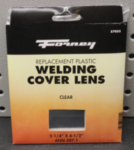 Forney Replacement Welding Lenses 5-1/4&quot;x4-1/2&quot; Impact Polycarbonate Cover - $4.99