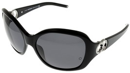 Mont Blanc Sunglasses Women Black Gray Rectangular MB168S/S 0B5 - £103.89 GBP