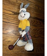 Vintage Bugs Bunny Golf Plush 18&quot; 50th Anniversary 1990 Looney Tunes wit... - €6,16 EUR