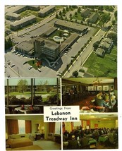 2 Lebanon Treadway Inn Postcards Lebanon Pennsylvania - £8.67 GBP