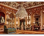 Royal Castle Herrenchiemsee Consultation Foom Germany UNP DB Postcard Y11 - $4.90