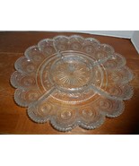 Brockway Glass AMERICAN CONCORD Clear Glass 5-Part Relish Dish 11.5” 197... - $561.68 MXN
