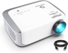 Projector, DracoLight 2020 6000 Lux Video Projector 50000 Hours Lamp Life - £98.98 GBP