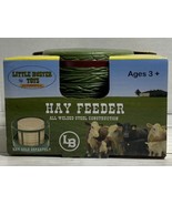 Little Buster Hay Feeder New  (Red)  Metal Round With Green Hay Bale - £25.76 GBP